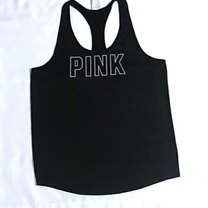 A Size small  black PINK Victoria Secret tank top.
